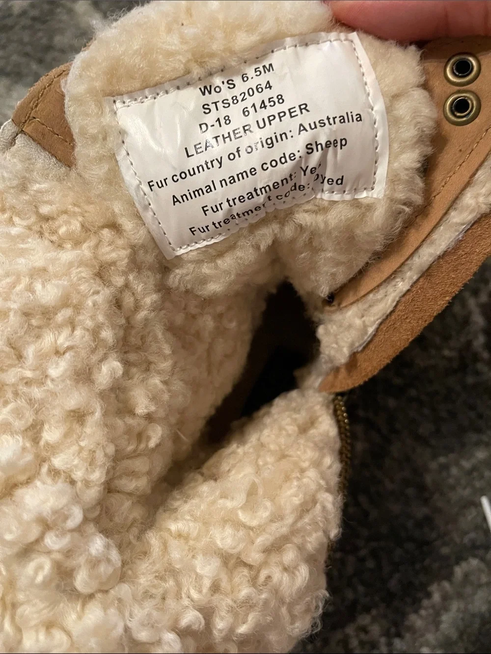 Sperry Shearwater Boots 6.5M